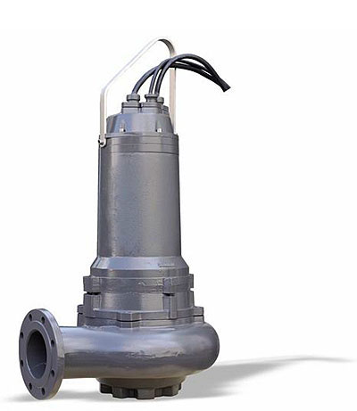 Bomba sumergible centrífuga de aguas residuales