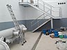 Fabricación y montaje escalera acceso sala de bombeo