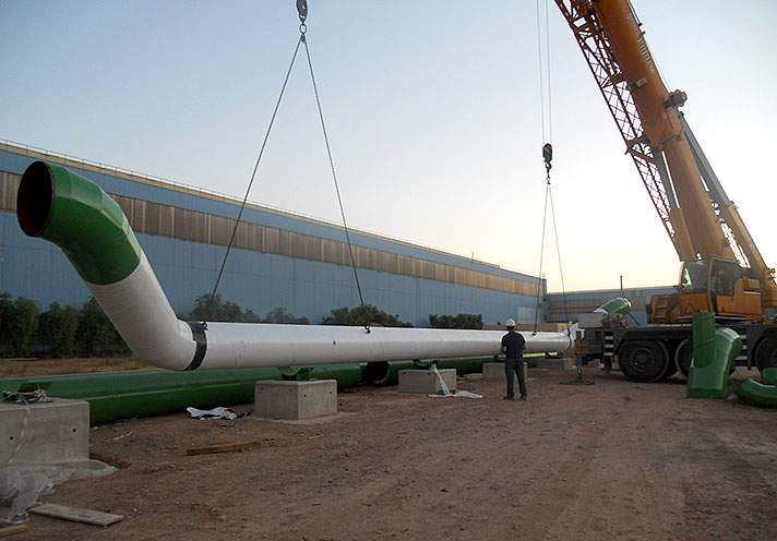 Proyección, instalación y ejecución de grandes proyectos hidráulicos